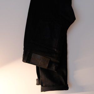 Naked and Famous Black Denim Jean
